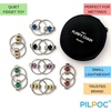 image:imagePILPOC Fidget Pad Fidget Controller Toy for Highly Increased Focus Reduced Stress amp Anxiety Enhances Productivity amp Calms Nerves for ADHD Remote Control Sensory Play for Kids Black Purple Orange