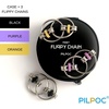 image:imagePILPOC Fidget Pad Fidget Controller Toy for Highly Increased Focus Reduced Stress amp Anxiety Enhances Productivity amp Calms Nerves for ADHD Remote Control Sensory Play for Kids Black Purple Orange