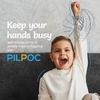 image:imagePILPOC Flow Ring Infinity Loop Spinner  Arm Slinky Flow Toys Spinner Ring