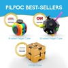image:imagePILPOC theFube Fidget Cube Handy Anxiety Toys for Kids and Adults BlackBlack  Mix