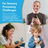 image:imagePILPOC theFube Fidget Cube Handy Anxiety Toys for Kids and Adults BlackBlack  Mix