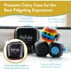 image:imagePILPOC theFube Fidget Cube Handy Anxiety Toys for Kids and Adults BlackNavy Shadow