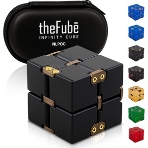 image:imagePILPOC theFube Fidget Cube Handy Anxiety Toys for Kids and Adults BlackSable