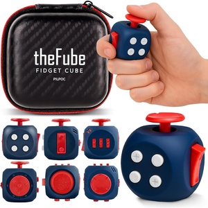 image:imagePILPOC theFube Fidget Cube Handy Anxiety Toys for Kids and Adults BlackSapphirePearlCrimson
