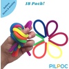 image:imagePILPOC Unbreakable Monkey Noodles Super Stretchy String Sensory Silent Fidget Toy  for Increased Focus Released Stress Anxiety Sensory Kids amp Adults ADHD Autism 18 Pack Ramen Monkey Noodle18 Pack