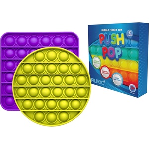 image:imagePILPOC Pop Its Fidget Toys Push Pop Fidget Poppers Sensory Toys  Stress Reliever Mind Relaxing Anxiety Lowered Push It Pop It Fidget Fidgets Pop Its for Boys Pack Small Pop Its Pack Bubble Toy