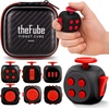 image:imagePILPOC theFube Fidget Cubes 2 Pack  Midnight and MidnightRed 6Sided Infinity Cubes