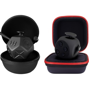 image:imagePILPOC theFube Fidget Cube Bundle  Includes 6Sided amp 12Sided Fidget Cubes for Stress Relief Focus amp Anxiety  Sensory Toys for Adults amp Kids with Carry Cases  Silent amp Audible Modes
